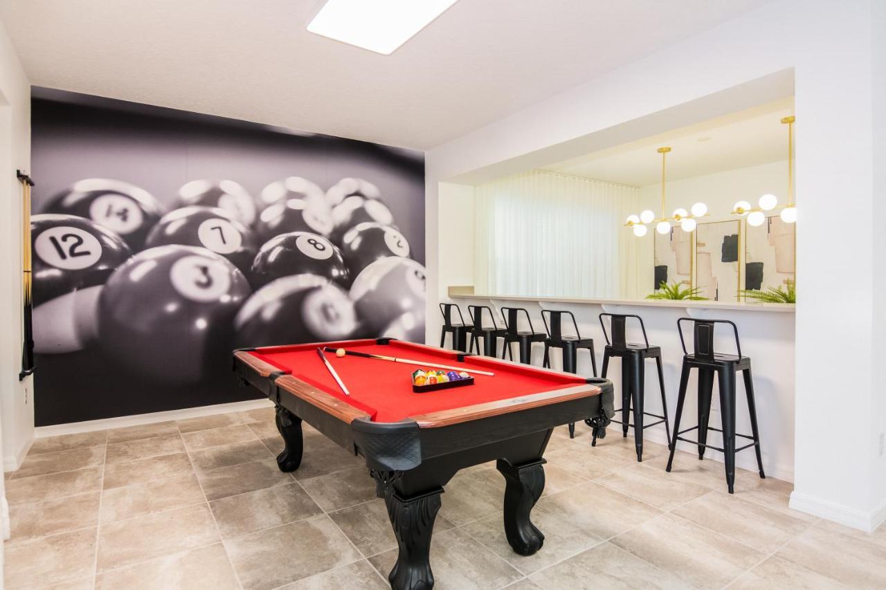 Brand New 9 Bedrooms House With Private Pool, Star Wars Game Room, Theme Rooms And Lake View Sa2145 Kissimmee Dış mekan fotoğraf
