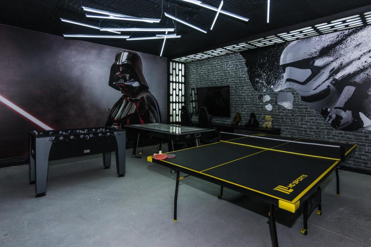 Brand New 9 Bedrooms House With Private Pool, Star Wars Game Room, Theme Rooms And Lake View Sa2145 Kissimmee Dış mekan fotoğraf