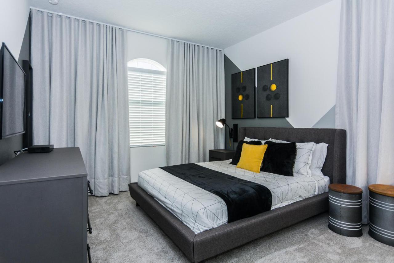 Brand New 9 Bedrooms House With Private Pool, Star Wars Game Room, Theme Rooms And Lake View Sa2145 Kissimmee Dış mekan fotoğraf